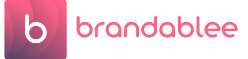 logo brandablee 2023 letras color